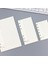 Kraft Boş A6 45 Yaprak Iş A5 A6 Gevşek Yaprak Defter Dolum Spiral Ciltleme Dizini Iç Sayfa Aylık Haftalık Yapılacaklar Listesi Kağıt Kırtasiye (Yurt Dışından) 4