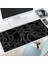 XM00014 (24) 400X800X3MM Siyah Beyaz Büyük Fare Mat Oyun Mousepad Büyük Oyun Fare Altlıkları 39.3X19.6IN Kauçuk Klavye Paspasları Masa Pedi Hd Fare Altlıkları (Yurt Dışından) 5