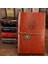 Auburn Orta 130X185MM Retro Spiral Defter Günlüğü Not Defteri Vintage Korsan Çapalar Pu Deri Not Defteri Değiştirilebilir Kırtasiye Hediye Gezgin Dergisi (Yurt Dışından) 1