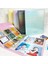 10 Adet 8 Cep A4 4 Halka A4 D Tipi 4 Halka Glitter Göz Kamaştırıcı Lazer Deri Kart Kitap 6×4 10×15 Fotoğraf Albümü Bağlayıcı Kartpostal Kağıdı Para Tasarrufu Dosya Klasörü (Yurt Dışından) 2