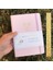 Pink-1 160GSM Bambu Kağıt Koala Aqua Mavi Pu Deri Kapak Mermi Noktalı Defter A5 Ciltli Dergi 160GSM Bambu Kağıt Altın Kenarları (Yurt Dışından) 1