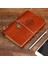 Gri Büyük 165X235MM Retro Vintage Deri Kapak Defter Boş Günlüğü Korsan Tasarım Kağıt Not Defteri Değiştirilebilir Gezgin Not Defteri Kırtasiye Tedarik (Yurt Dışından) 4