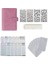 1 Adet Pvc Çanta A6 A6 Timsah Pu Deri Defter Bağlayıcı Bütçe Planlayıcısı Organizatör 6 Telli Dosya Kapağı Cepler ve 12 Adet Gider Bütçesi Sayfaları (Yurt Dışından) 3