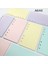 Kraft Boş A6 2023 Yeni 40 Sayfa A5 A6 Gevşek Yaprak Defter Kağıdı Dolum Spiral Ciltleme Dizini Iç Sayfalar Aylık Haftalık Günlük Planlayıcı Gündem (Yurt Dışından) 2