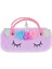 H03 Sevimli Unicorn Peluş Gözlük Durumda Gözlük Cep Okuma Gözlük Aksesuarları Taşınabilir Sıkıştırma Katlanır Gözlük Kutusu (Yurt Dışından) 1