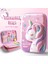 Unicorn Pembe-Büyük 3D Kawaii Kalem Kutusu Kilitli Unicorn Organizatör Sevimli Kalem Kılıfı Kutusu Çanta Kız Erkek Için Okul Ofis Malzemeleri Öğrenciler Kırtasiye (Yurt Dışından) 1