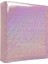 Pembe Kapak A4 4 Halka A4 D Tipi 4 Halka Parıltılı Göz Kamaştırıcı Lazer Deri Kart Kitap 6×4 10×15 Fotoğraf Albümü Bağlayıcı Kartpostal Kağıdı Para Tasarruf Dosyası Klasörü (Yurt Dışından) 1