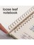Izgara Dolum B5 Gevşek Yaprak Defter A5/b5/a4 Pvc Kapaklı Ciltleyici 60 Sayfa Noktalı/çizgili/boş/ızgara Doldurulabilir Ofis Okul Malzemeleri Kırtasiye (Yurt Dışından) 5
