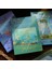 B5-B 64 Renkli Sayfa Van Gogh Monet Boyalı Ciltli Defterler A5/b5 Bağlayıcı Vintage Yaratıcı Günlük Planlayıcısı Dergisi Not Defteri Sanat Eskiz Defteri Kırtasiye (Yurt Dışından) 2