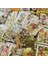 Stil 7 100 Adet Vintage Çiçek Peri Melek Mektup Malzeme Kağıt Baskı Retro Bloknot Kart Notları Scrapbooking Günlük Dergiler Dıy (Yurt Dışından) 5