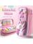 Unicorn Pembe-2 Katmanlı 3D Kawaii Kalem Kutusu Kilitli Unicorn Organizatör Kız Erkek Için Sevimli Kalem Kılıfı Kutusu Çanta Okul Ofis Malzemeleri Öğrenciler Kırtasiye (Yurt Dışından) 1