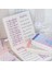 No.1 200 Sayfalık Sevimli Bloknot Scrapbooing Etiket Güzel Kafes Yapışkanlı Etiket Yırtılabilir Dıy Dekoratif Kırtasiye Bloknot Etiket (Yurt Dışından) 4