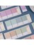 E 80 Yaprak/paket Kawaii Yapışkan Notlar 4 Renkli Tekerlek Serisi Sevimli Not Defteri Günlüğü Not Defteri Okul Kırtasiye (Yurt Dışından) 3