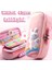 Rabbitpink-Kilitli 3D Büyük Kapasiteli Unicorn Kalem Kutusu Kawaii Sevimli Kalem Kutusu Çanta Kılıfı Okula Dönüş Malzemeleri Organizatör Kore Japon Kırtasiye (Yurt Dışından) 1