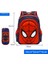 F3 35CM Disney Örümcek Adam Okul Çantası Kalem Kutusu Kaptan Amerika Çocuk Sevimli Anime Figürü Sırt Çantası Erkek Ilköğretim Çocuklar Anaokulu Hediye (Yurt Dışından) 1