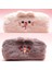 Yumuşak Pembe Kawaii Kalem Kutuları Büyük Kapasiteli Kalem Kılıfı Sevimli Peluş Kozmetik Çantası Okul Kızlar Için Öğrenci Malzemeleri Kore Kırtasiye Kutusu (Yurt Dışından) 5
