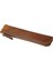Kahverengi Hakiki Inek Derisi Fermuarlı Kalem Kutusu Retro Deri Kalem Çantası Saklama Çantası Kalemler Için Kırtasiye Okul Ofis Malzemeleri 20*4.5cm (Yurt Dışından) 2