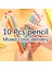 10 Adet Kalemler 10 Adet Yumuşak Kalemler Bükülme Serbestçe Kroki Kalem Silgi ile Çocuk Çizim Kalem Okul Yazma Kırtasiye Yazma Kalemler (Yurt Dışından) 1