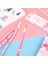 Rastgele 1 Paket Yeni Varış 12 Adet/paket Sevimli Pembe Panter Flamingo Hb Ahşap Silgi ile Kalemler Çocuk Çalışma Kroki Kalem Okul Kırtasiye (Yurt Dışından) 3