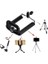 4 Adet Tripod Bağlantılı Selfie Çubuğu Telefon Tutucu Aparat 2