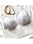 Kadın Beyaz Dantelli Şık Bralet 4