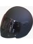 009 Açık Yarım Kask Mat Siyah 1