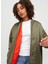 Koyu Yeşil Kadın Mont Jxhaıley Long Bomber Otw 1