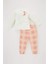 Kız Bebek Kareli Uzun Kollu Flanel Pijama Takımı B2162A523WN 1