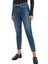 Yüksek Bel Skinny Paça Normal Indigo Kadın Denim Pantolon WW0WW396041A4 1