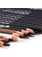 BROWN-12PCS 12 Pcs Çizim Kalem Kroki Seti 2B14B Kömür Beyaz Öğrenci Yumuşak Karbon Orta Sert Officeschool Tedarik Kırtasiye (Yurt Dışından) 4
