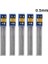 5 Paket 0.5mm Yedekler Metal Mekanik Kurşun Kalem 0.3/0.5/0.7/0.9/1.3/2.0mm Çizim Otomatik Hb Kalem Seti Talepleri ile Ofis Okul Yazma Sanat Malzemeleri (Yurt Dışından) 2