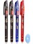 4 Adet Mix Kalem 25 Adet/takım Renkli Silinebilir Jel Kalem Yedekler Çubuklar 0.5mm Kawaii Tükenmez Kalemler Yıkanabilir Kolu Ofis Okul Yazma Kırtasiye (Yurt Dışından) 2