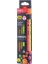 EU51800-2B Delı Grafit Kalem Parlak Neon Renk 12 Adet/paket Hb/2b Moda Öğrenci Hediye Kırtasiye Ahşap Yazma Kalemler (Yurt Dışından) 1