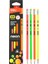 EU51800-2B Delı Grafit Kalem Parlak Neon Renk 12 Adet/paket Hb/2b Moda Öğrenci Hediye Kırtasiye Ahşap Yazma Kalemler (Yurt Dışından) 2