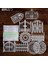 Stil 7 10 Adet Vintage Kelebek Yaprak Kağıt Doku Malzeme Deco Kırtasiye Scrapbooking Kartları Günlük Kaydı Dıy Retro Malzemeler Kağıt (Yurt Dışından) 2