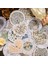 C Journamm 50 Adet/paket Dantel Tarzı Kraft El Işi Kağıdı Kolaj Malzemeleri Dekor Önemsiz Dergisi Estetik Kırtasiye Dıy Scrapbooking Malzemeleri (Yurt Dışından) 4