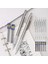 2.0mm Set A Metal Mekanik Kurşun Kalem Hb Uçlu Sanat Çizim Boyama Seti 0.3 0.5 0.9 1.3 2.0mm Otomatik Kalem Ofis Okul Kırtasiye (Yurt Dışından) 1