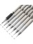 2.0mm 6 Adet Set D Haile Kawaii Metal Mekanik Kalem Seti 0.3 0.5 0.7 0.9 1.3 2.0mm Hb Otomatik Kalemler Okul Ofis Yazma Kırtasiye Tedarik (Yurt Dışından) 1