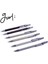 Çelik Rengi Guoyi K101 3 Renk Metal Mini Otomatik Kalem 0.5mm.learn Ofis Okul Kırtasiye Hediye Metal Kalem Otel Iş Yazma Kalem (Yurt Dışından) 1