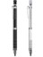 Siyah Unı Kuru Toga Mekanik Kurşun Kalem M5-1017 Metal Kavrama Kurşun Çekirdek Otomatik Dönen Kroki El Çizim Kalemi 0.5mm Okul Malzemeleri (Yurt Dışından) 3
