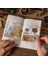 F Dimi 50 Yaprak Kraft Kağıt Vintage Bloknot Cortex Kapak Bronzlaştırıcı Mini Not Defteri Kelebek Yazma Kırtasiye Scrapbooking (Yurt Dışından) 5