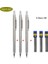 0.5mm 6 Adet Set Haile Tam Metal Mekanik Kalem Seti 0.5 0.7 0.9 1.3 2.0mm Sanat Çizim Boyama Otomatik Kalem Okul Ofis Malzemeleri Talepleri (Yurt Dışından) 2