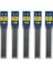 0.5mm 5 Adet/grup Öğrenci Kalem Dolum Yazma Aksesuarları 0.3mm 0.5mm 0.7mm 0.9mm Çizim Sanat Eskiz Kalem Kurşun (Yurt Dışından) 2