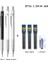 3 Adet 1.3mm Set 3 Adet Metal Mekanik Kurşun Kalem Dolum Silgi Seti 0.3 0.5 0.7 0.9 1.3 2.0mm Sanat Boyama Kalemleri Sevimli Ofis Okul Kırtasiye (Yurt Dışından) 2