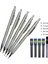 0.5mm ve 0.7mm Mekanik Kurşun Kalem Seti Metal Sanat Çizim Boyama Otomatik Kurşun Kalem Ofis Okul Malzemeleri 0.3 0.5 0.7 0.9 1.3 2.0mm (Yurt Dışından) 3