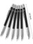 2 Adet 0.7mm Kalem Tam Siyah Metal Mekanik Kurşun Kalem Seti Hb Açar 0.3 0.5 0.7 0.9 1.3 2.0mm Geri Çekilebilir Eskiz Kalem Silgi ile Okul Malzemeleri (Yurt Dışından) 4