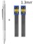 1.3mm Set B Metal Mekanik Kurşun Kalem 0.3 0.5 0.7 0.9 1.3 2.0mm Sanat Çizim Otomatik Kalem Değiştirme Hb Yedekler Açar Ev Okul Malzemeleri (Yurt Dışından) 2