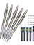 4 Adet 0.5mm Set 0.5 0.7 0.9 1.3 2.0mm Metal Mekanik Kurşun Kalem Öğrencileri Sanat Çizim Tasarım Hb Siyah Kurşun Seti Bakır ve Paslanmaz Çelik Malzemeler (Yurt Dışından) 3