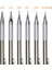 Resim Olarak Set A 5 Adet Metal Mekanik Kalem Seti 0.3/0.5/0.7/0.9/1.3/2.0mm Sanat Otomatik Kalem Çizim Tasarım Malzemeleri Ücretsiz Silgi ve Talepler (Yurt Dışından) 5
