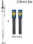 3 Adet 0.9mm Set Şeffaf Mekanik Kurşun Kalem 0.3, 0.5, 0.7, 0.9mm Kurşun Yedekler ile Eskiz Otomatik Kalemler Sanat Çizim Boyama Için Set (Yurt Dışından) 2